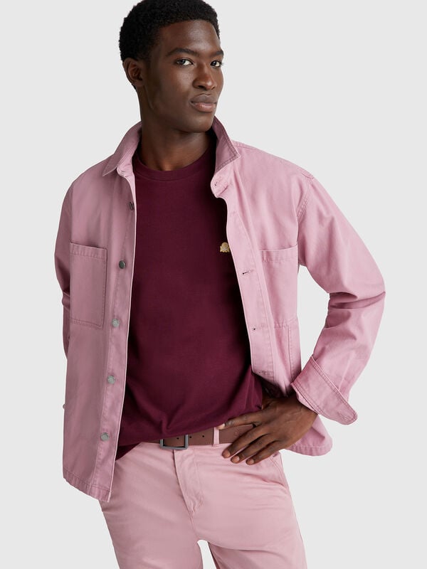 T-shirt basique en coton Homme