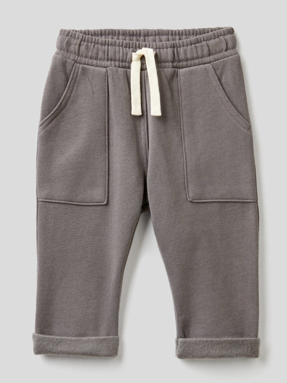 Pantalon coupe baggy en molleton image number 1