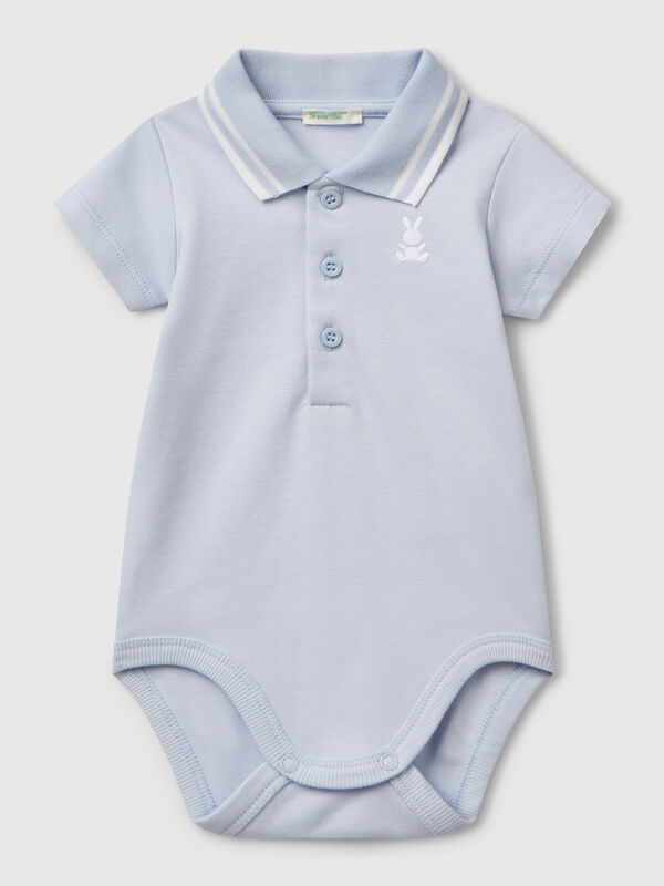 Body polo en coton Naissancede