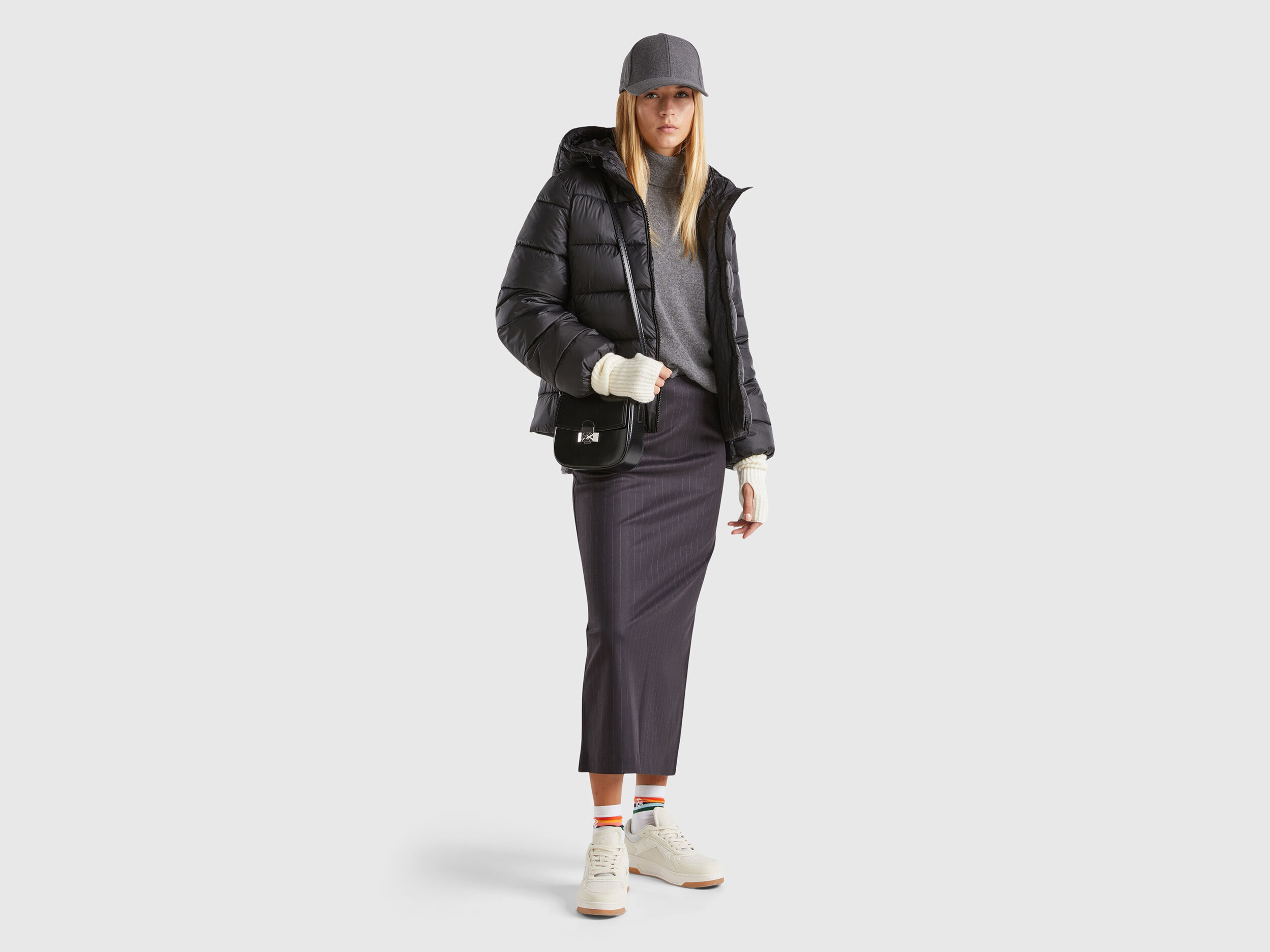 Doudoune femme benetton new arrivals