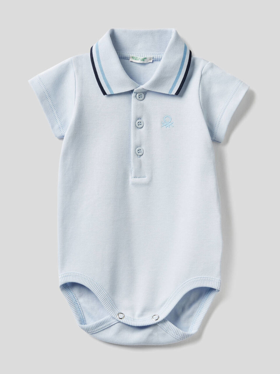 Body style polo en coton bio image number 1