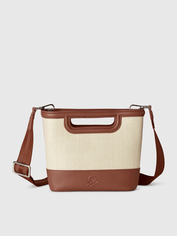 Cabas moyen en raphia Femme