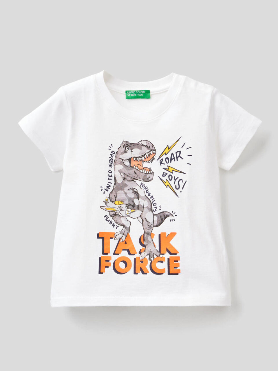 T-shirt imprimé en coton bio image number 1