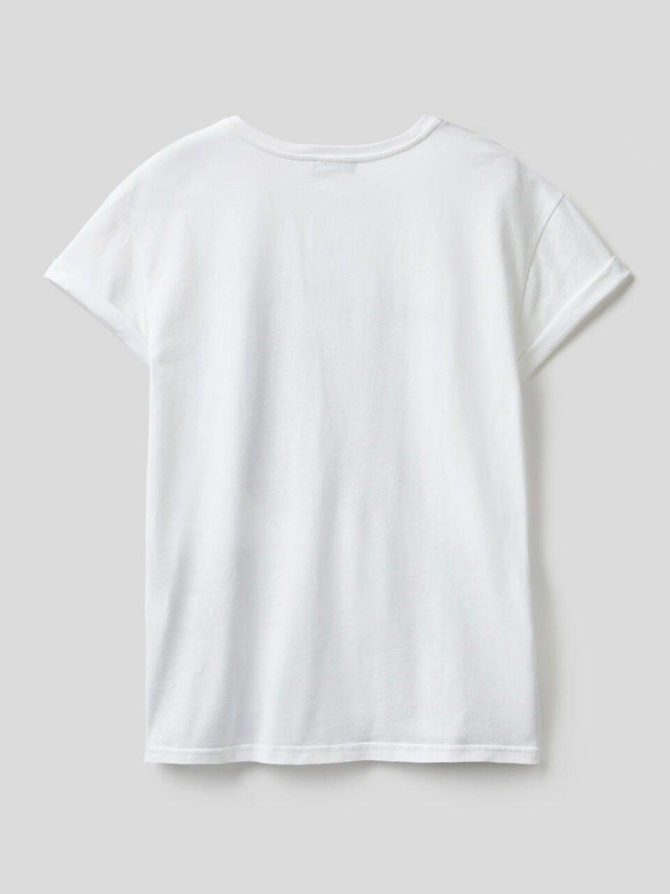 T-shirt 100% coton avec grand imprimé image number 2