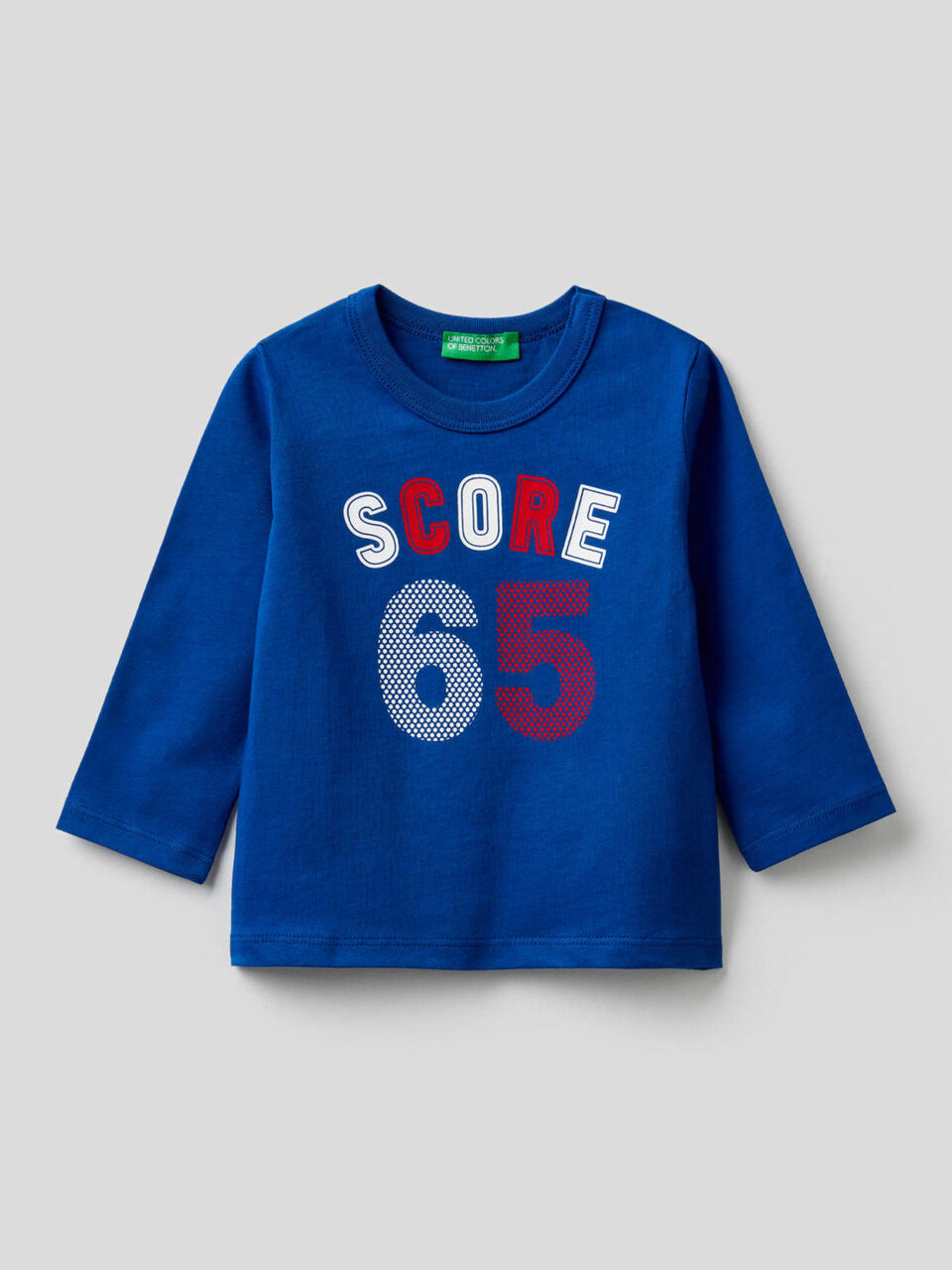 T-shirt manches longues en coton bio image number 1