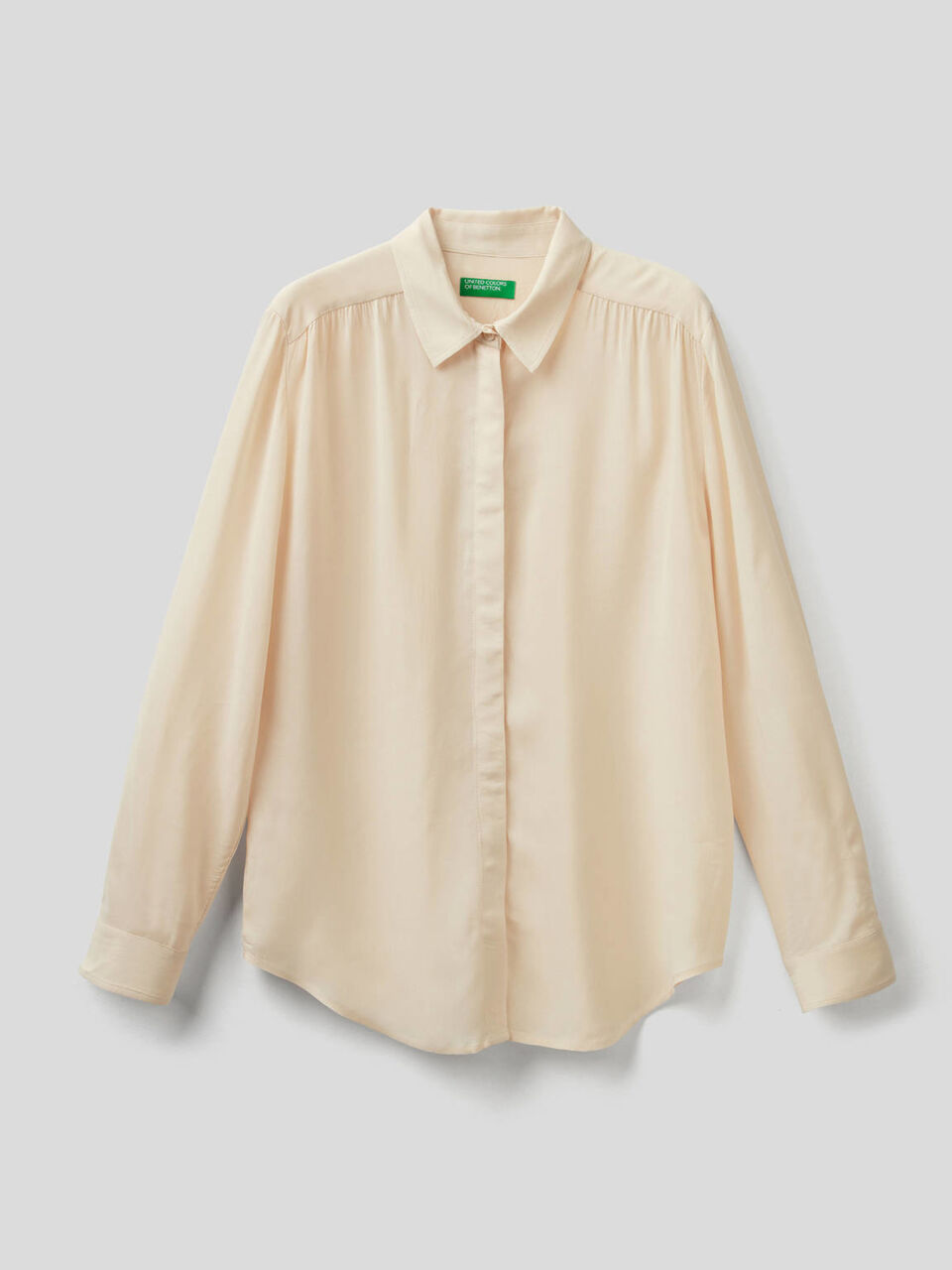 Chemise fluide avec fronces image number 1