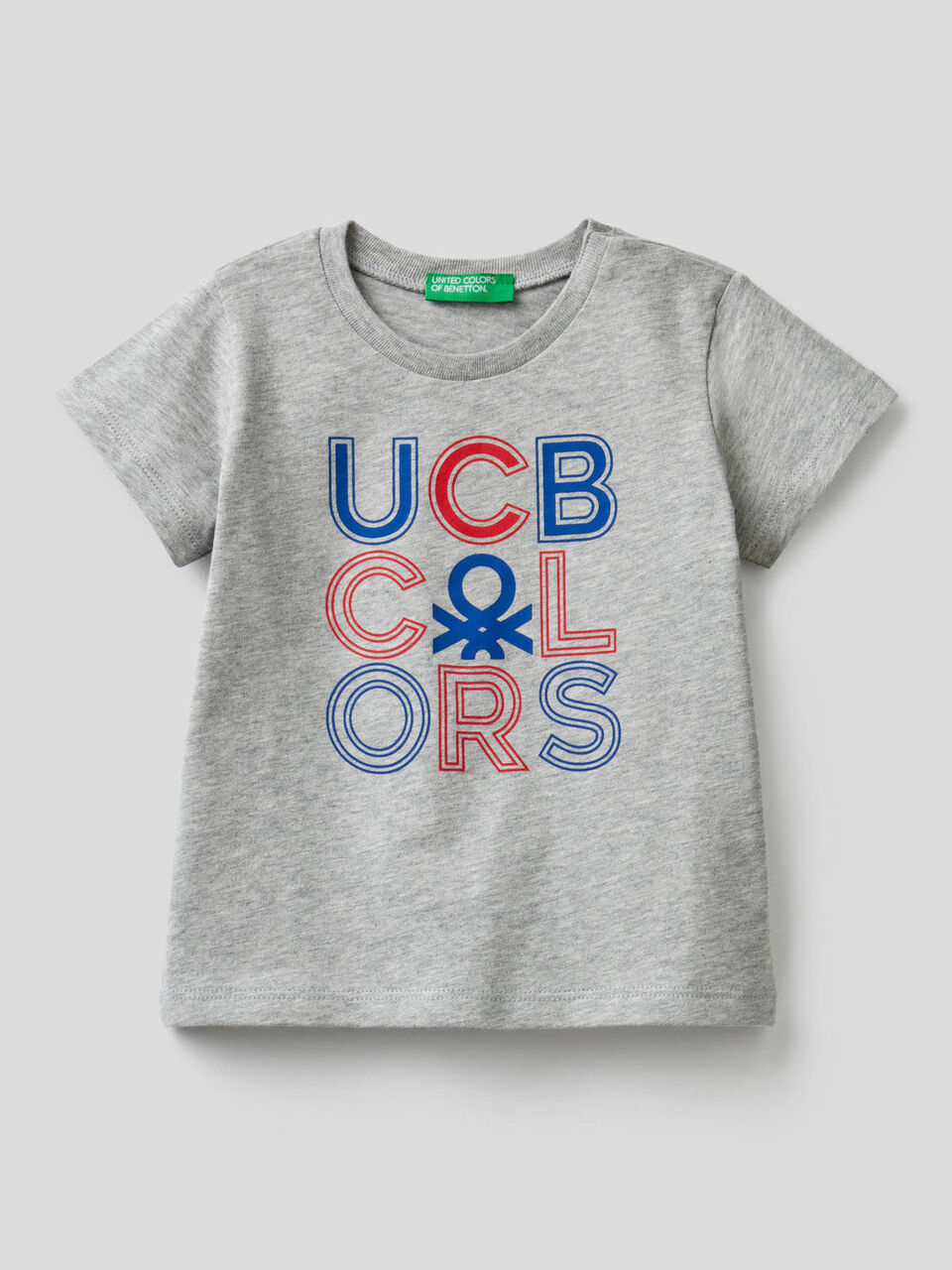 T-shirt à imprimé logo en coton bio image number 1