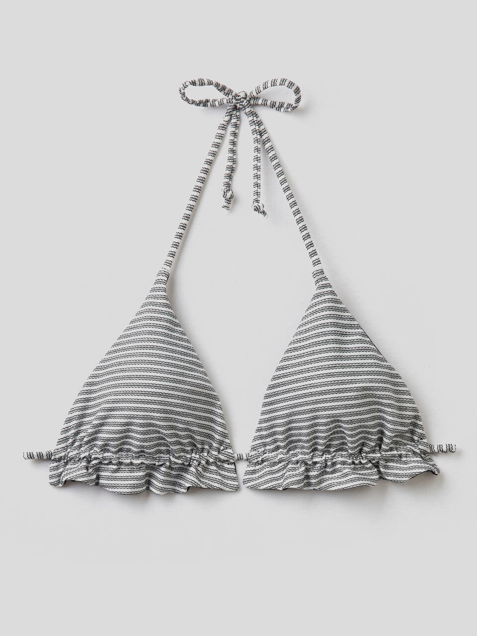 Triangle à rayures avec lurex image number 1