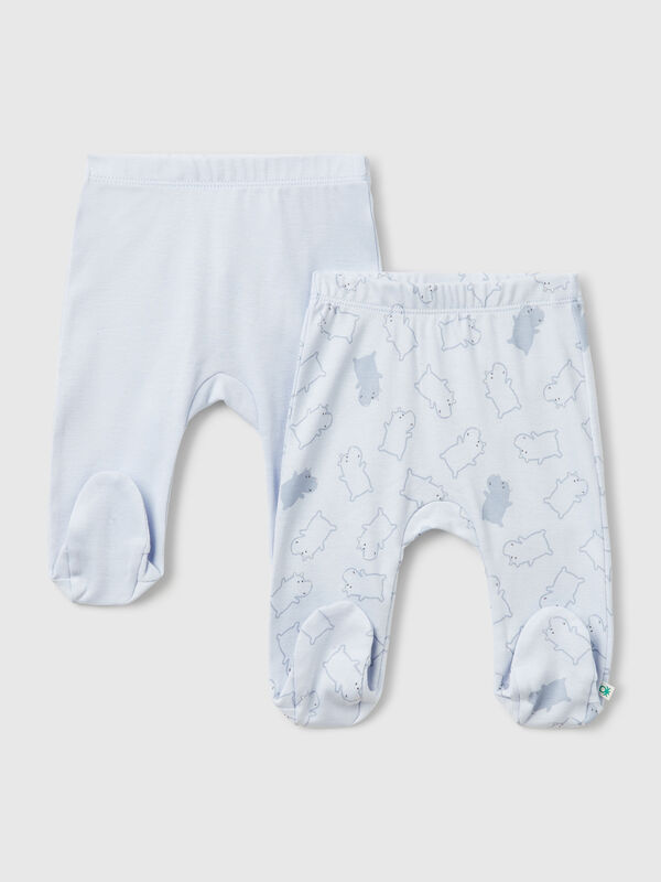 Deux pantalons en coton  Naissancede