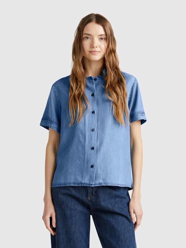 Chemisier en viscose Femme