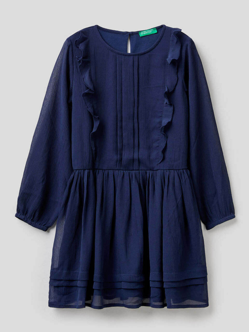 Robe élégate avec ruches image number 1