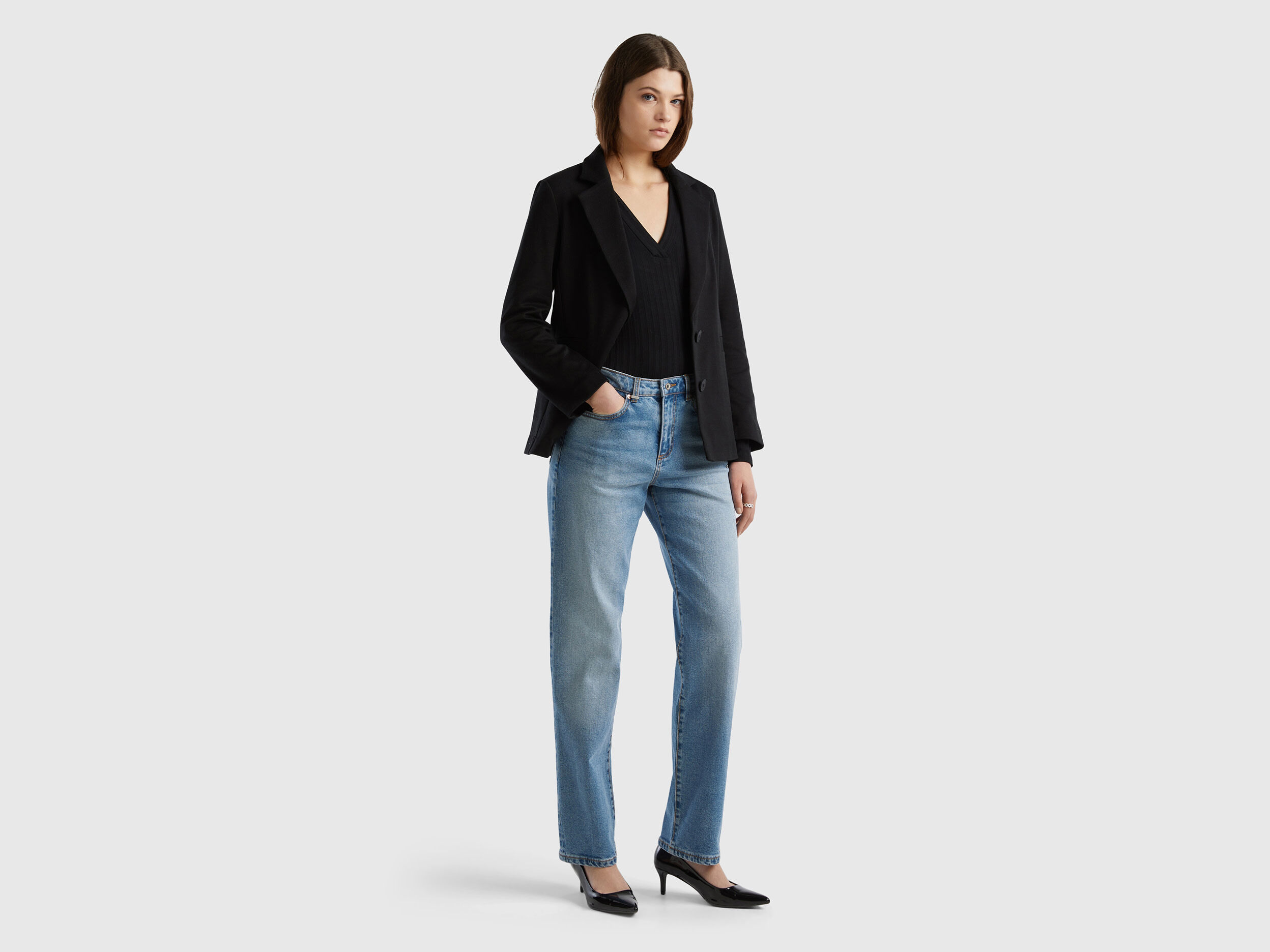 Jean shop benetton femme