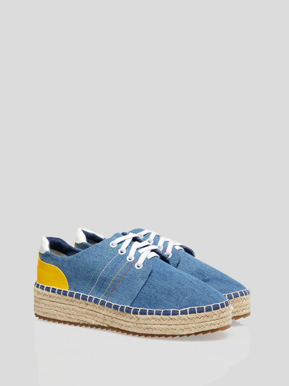 Sneakers avec détails en corde image number 1