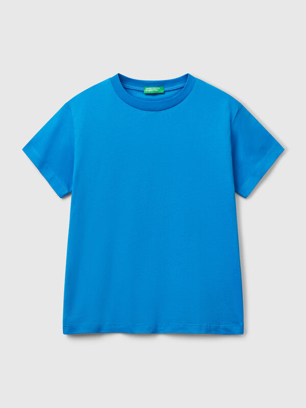 T-shirt en coton avec imprimé au dos Garçon