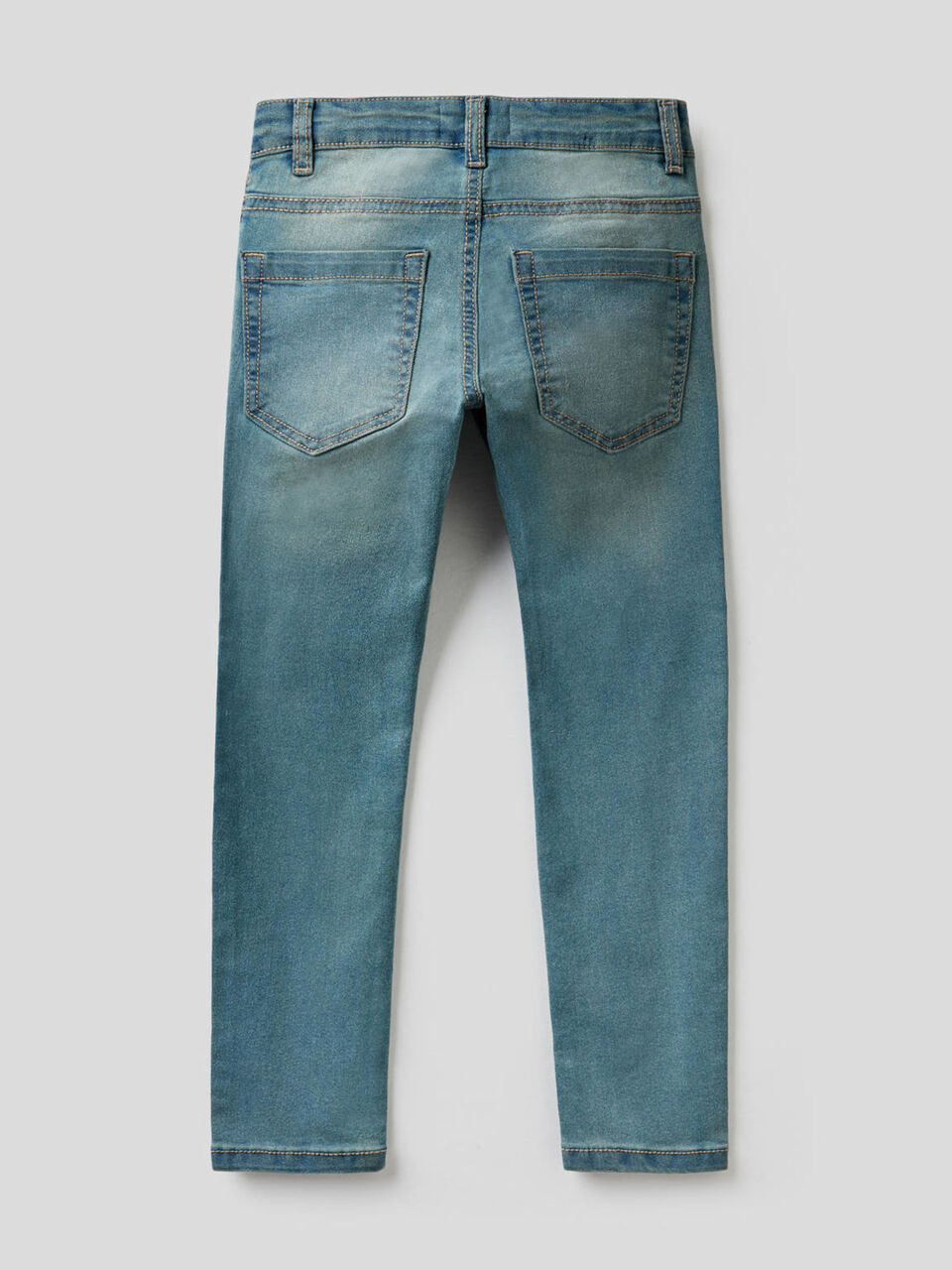 Jeans coupe skinny effet vintage image number 2