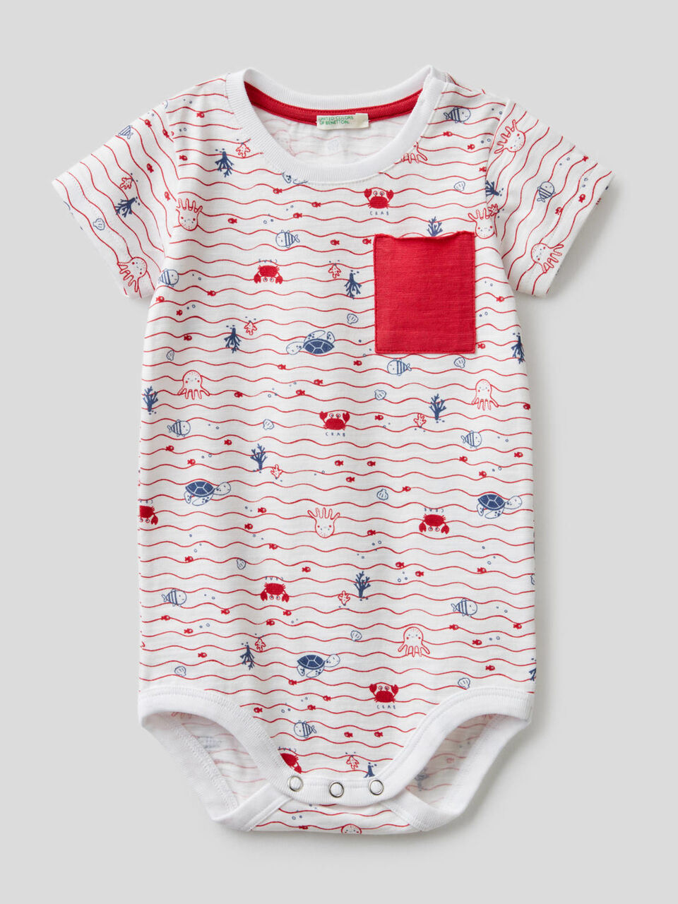 Body 100% coton bio avec pochette image number 1