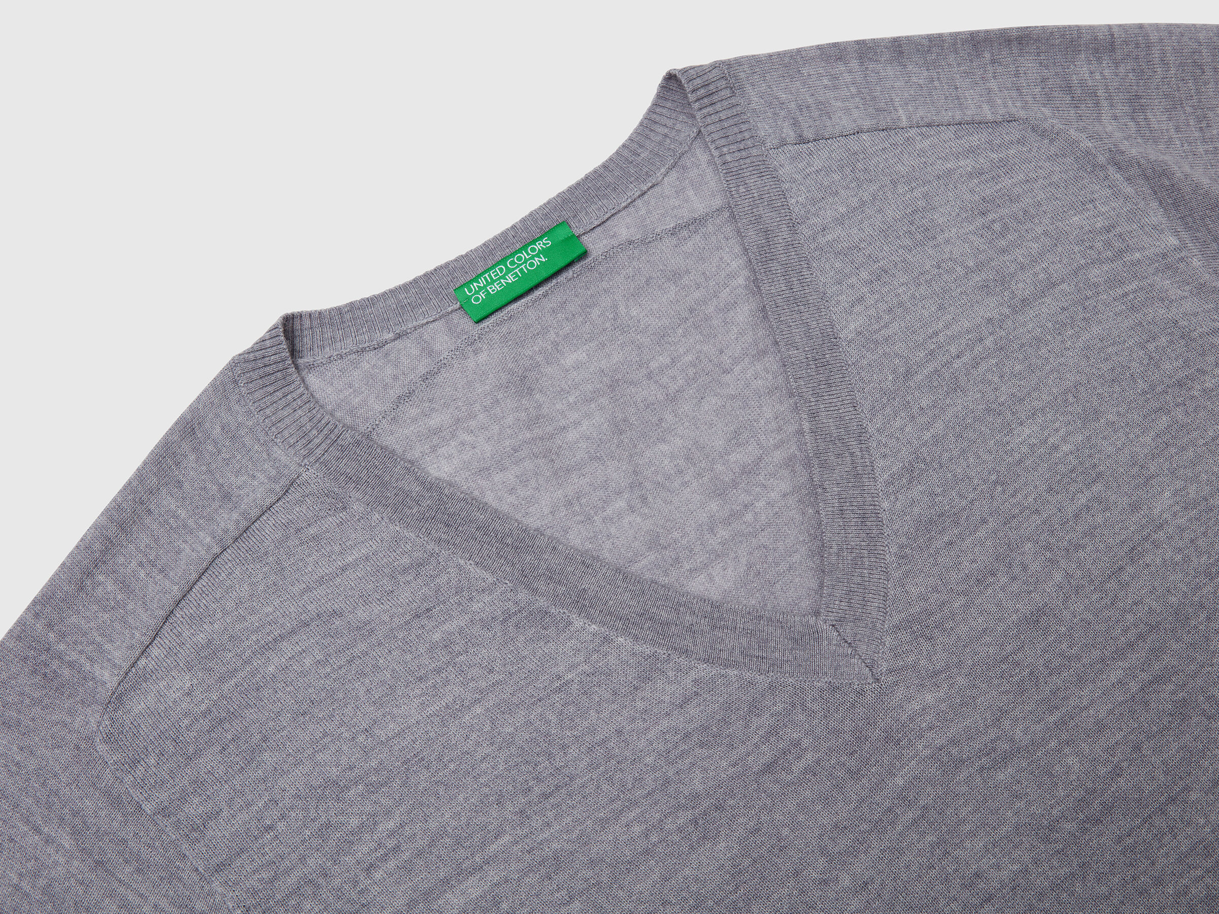 V NECK SWEATER L/S Femme image number 5