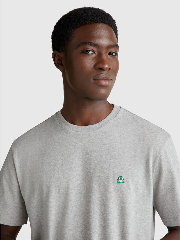 T-shirt basique en coton Homme