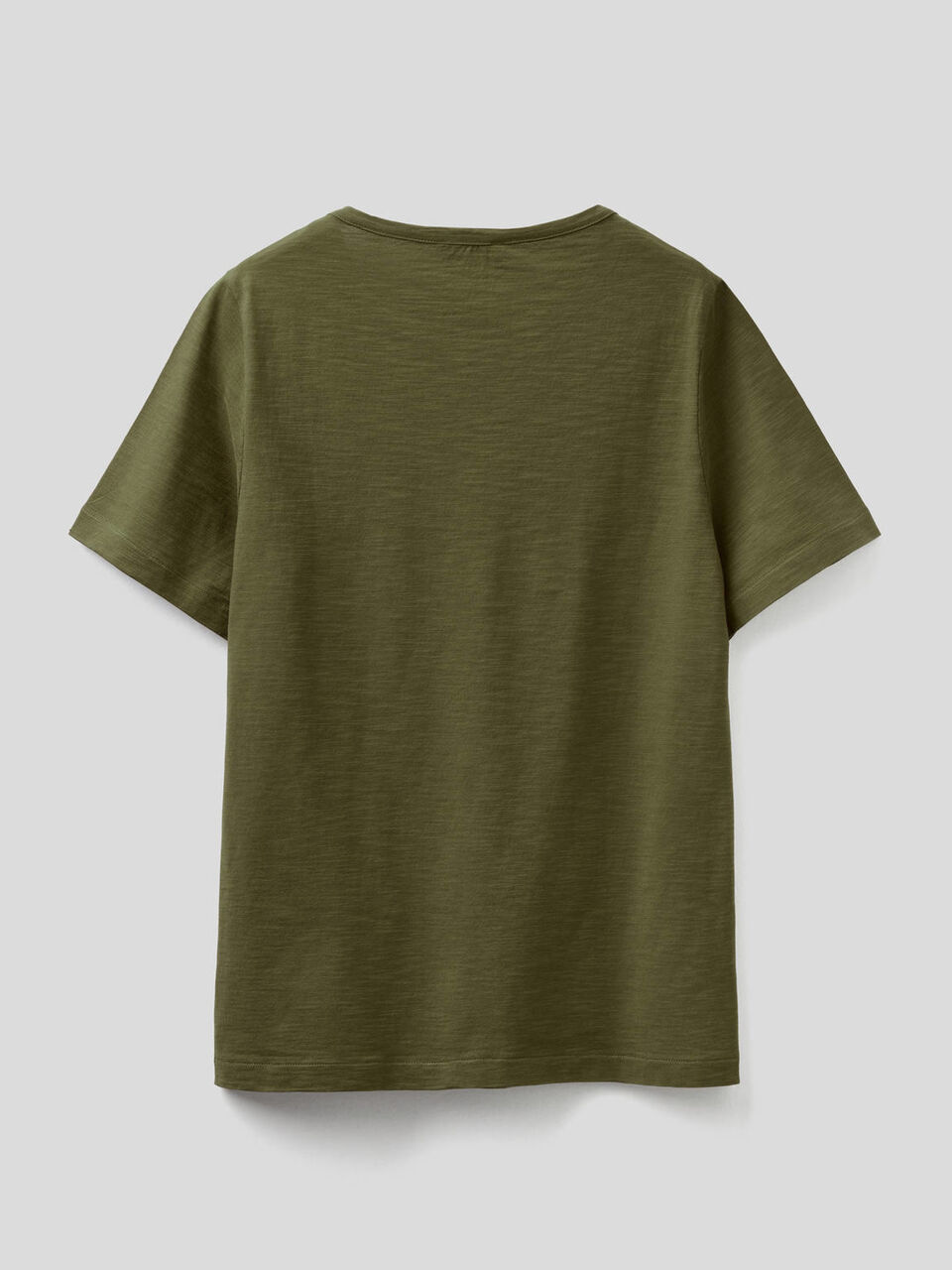 T-shirt uni avec pochette image number 2