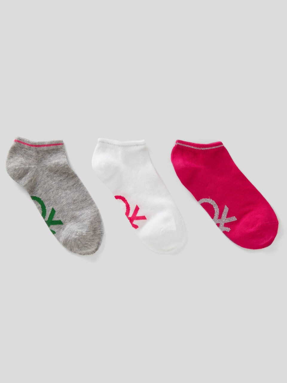 Trois paires de chaussettes basses image number 1