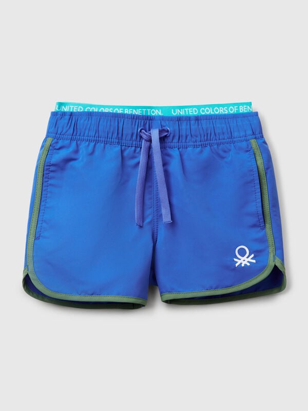 Short de bain avec cordon de serrage Garçon