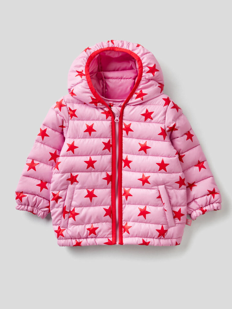 Blouson avec capuche imprimé à motifs image number 1