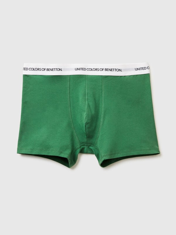 Boxer en coton extensible Homme