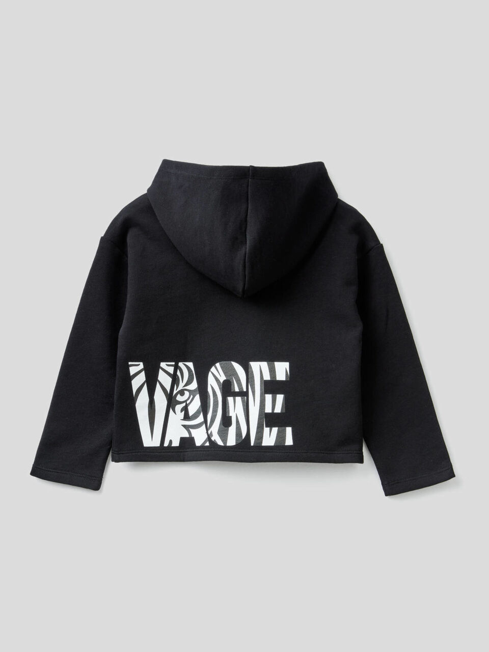 Sweat coupe boxy en pur coton image number 2