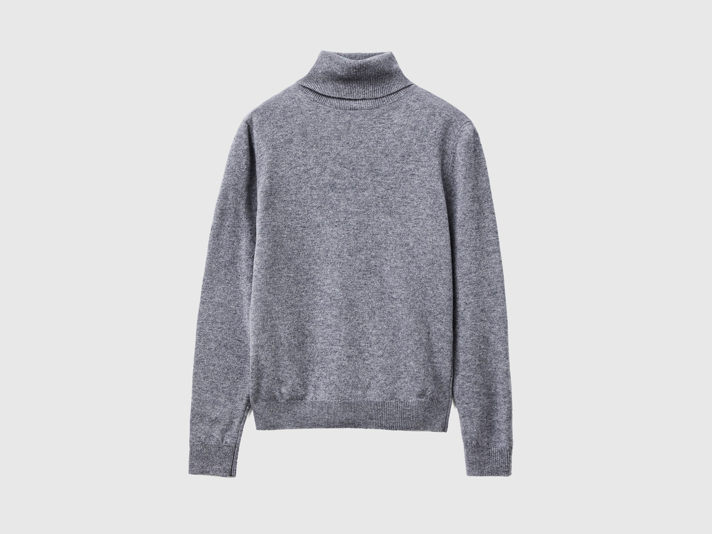 Pull col hotsell roulé femme benetton
