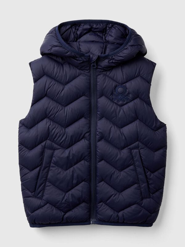 Gilet rembourré avec capuche Garçon