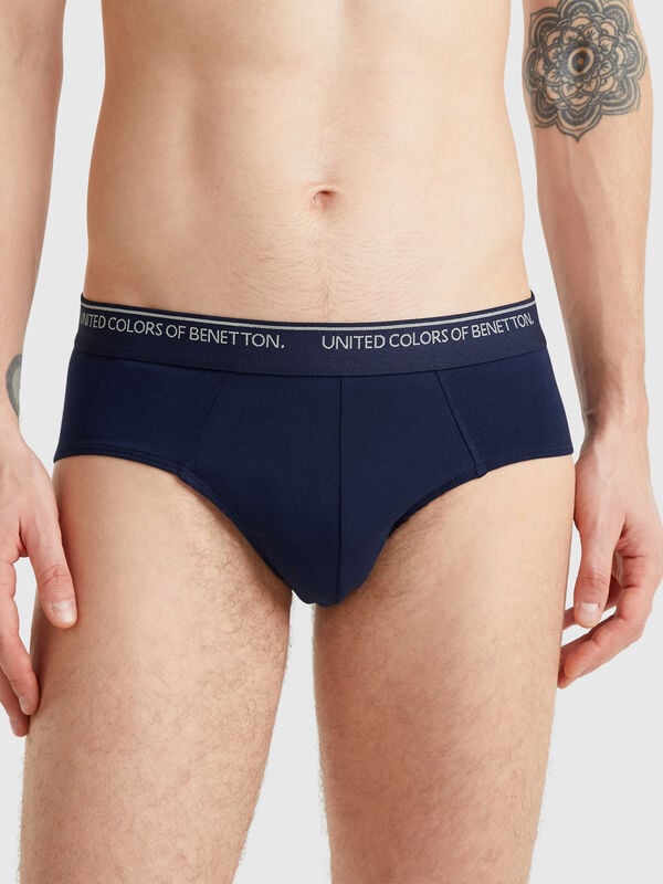 Slip en coton stretch Homme