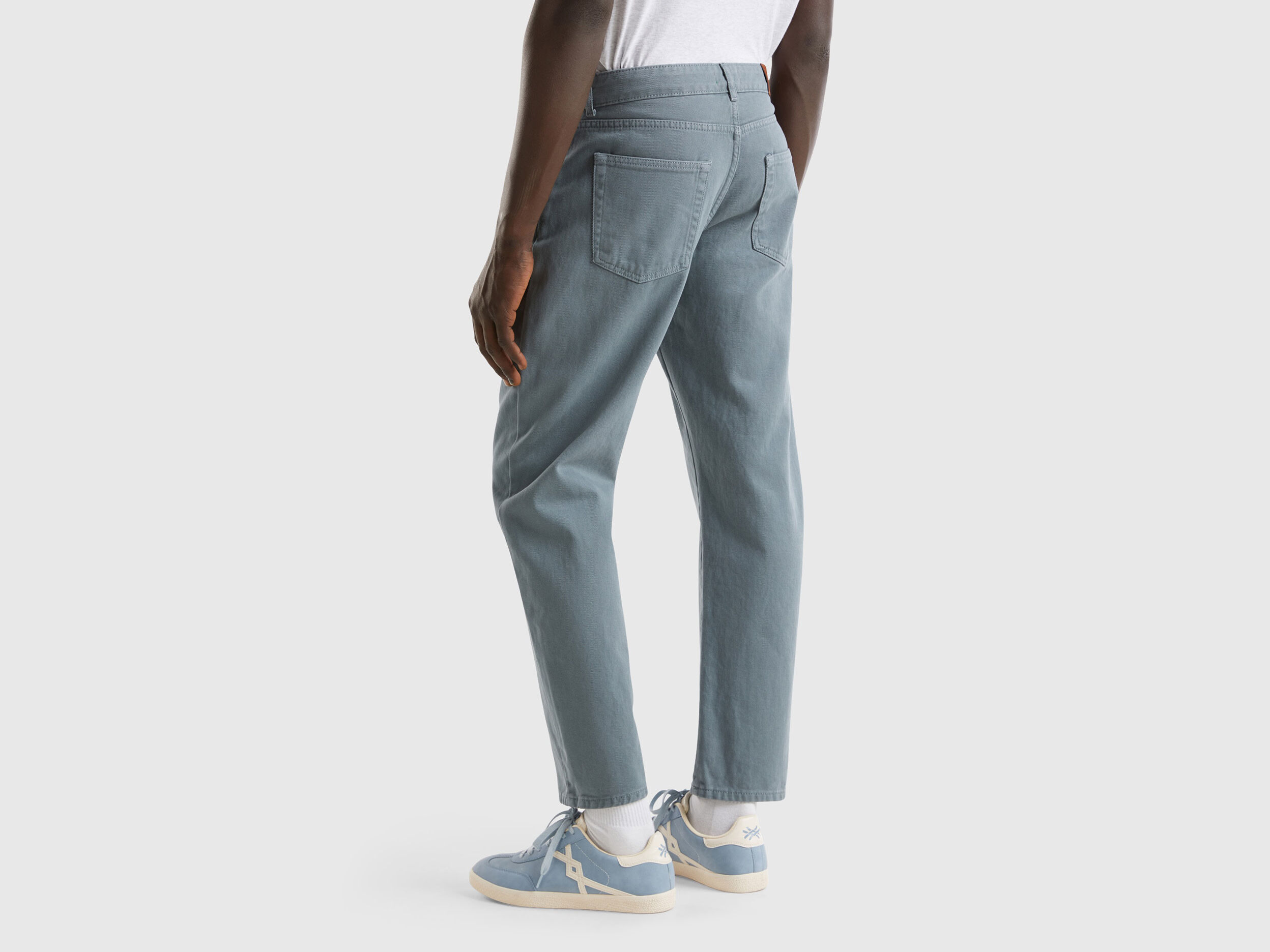 Pantalon shop benetton homme