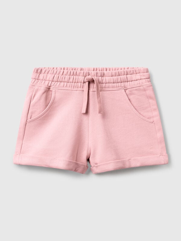 Short en molleton 100% coton Filles