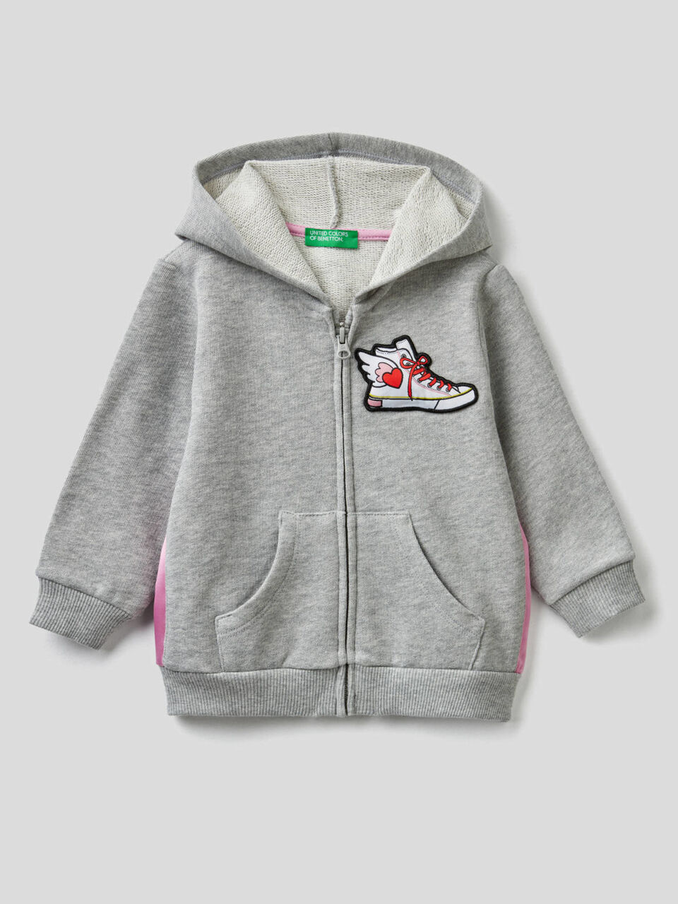 Sweat en coton avec patch sonore image number 1