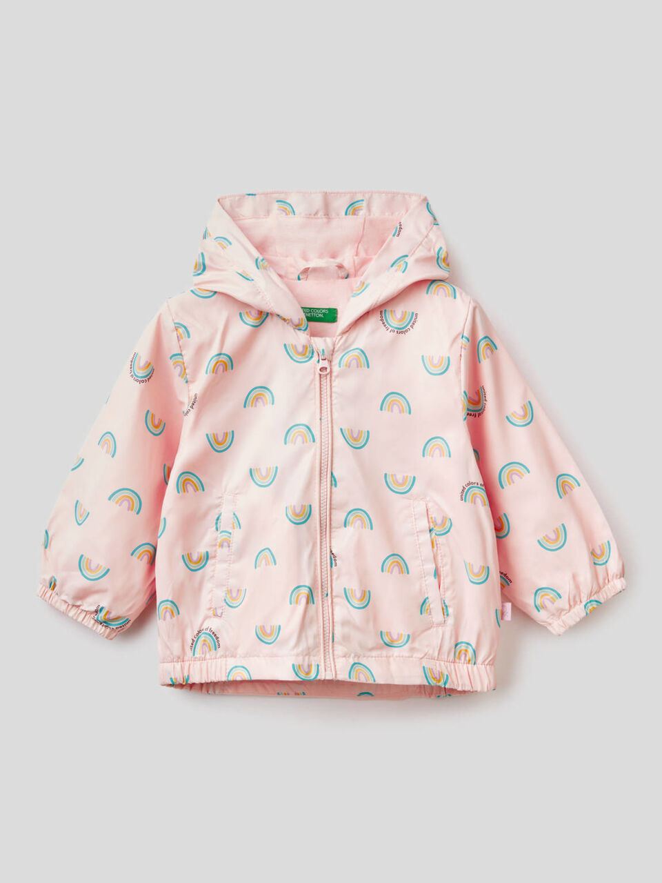 Blouson imprimé avec capuche image number 1