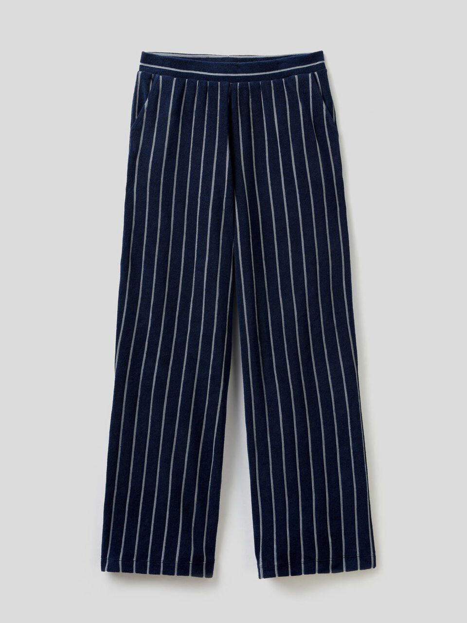 Pantalon palazzo à rayures image number 1