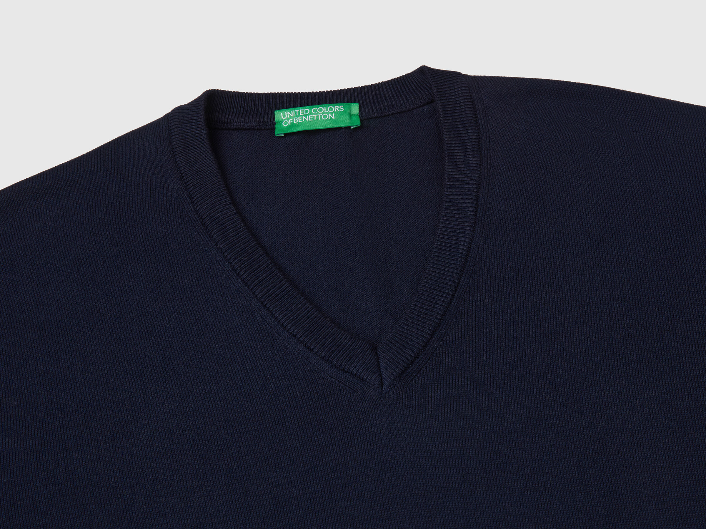V NECK SWEATER L/S Homme image number 5