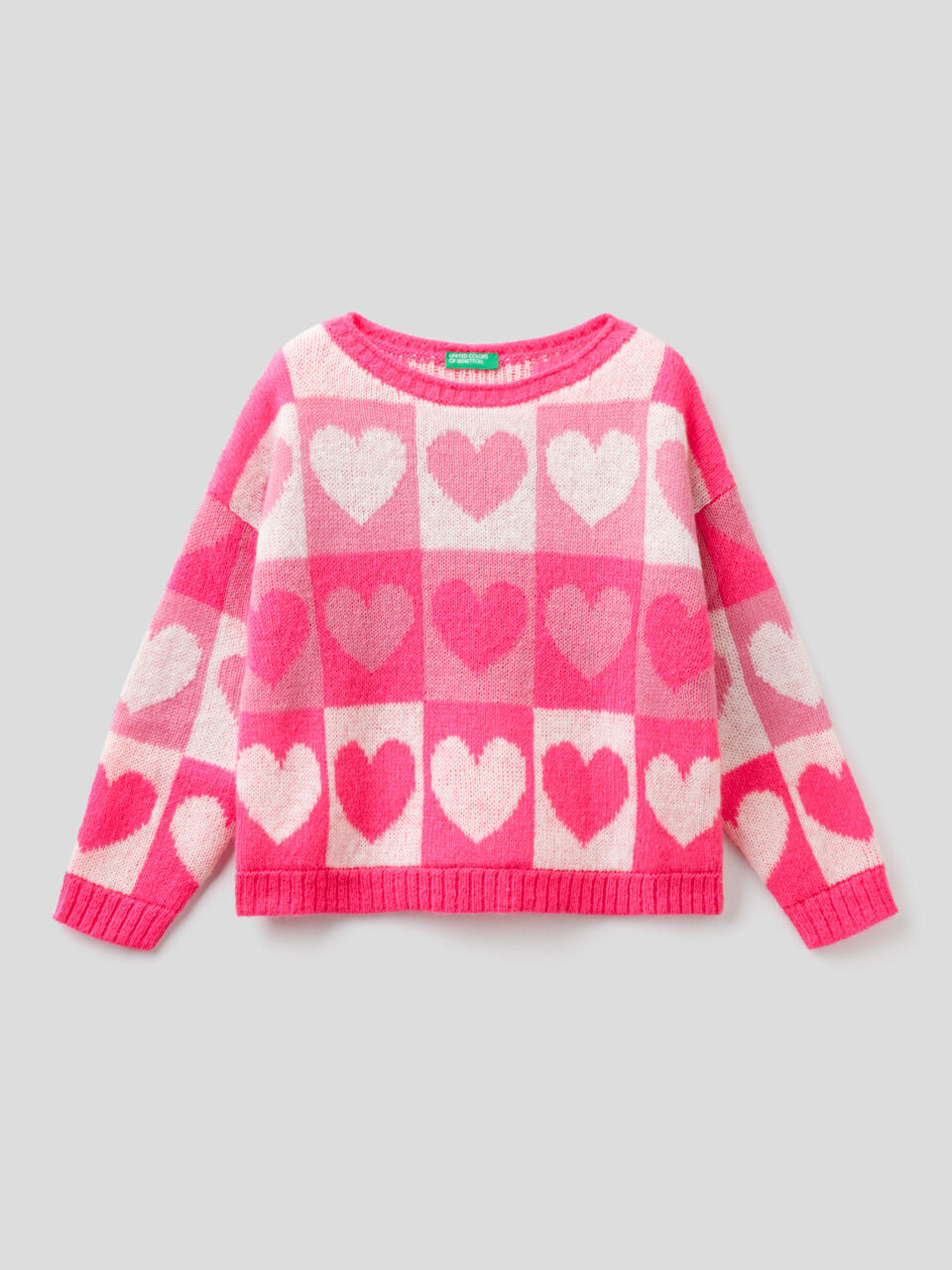 Pull avec motif à intarsia image number 1