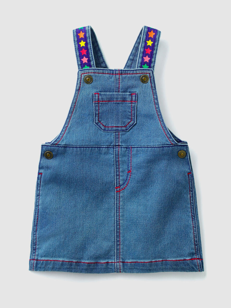 Jupe salopette en jeans image number 1