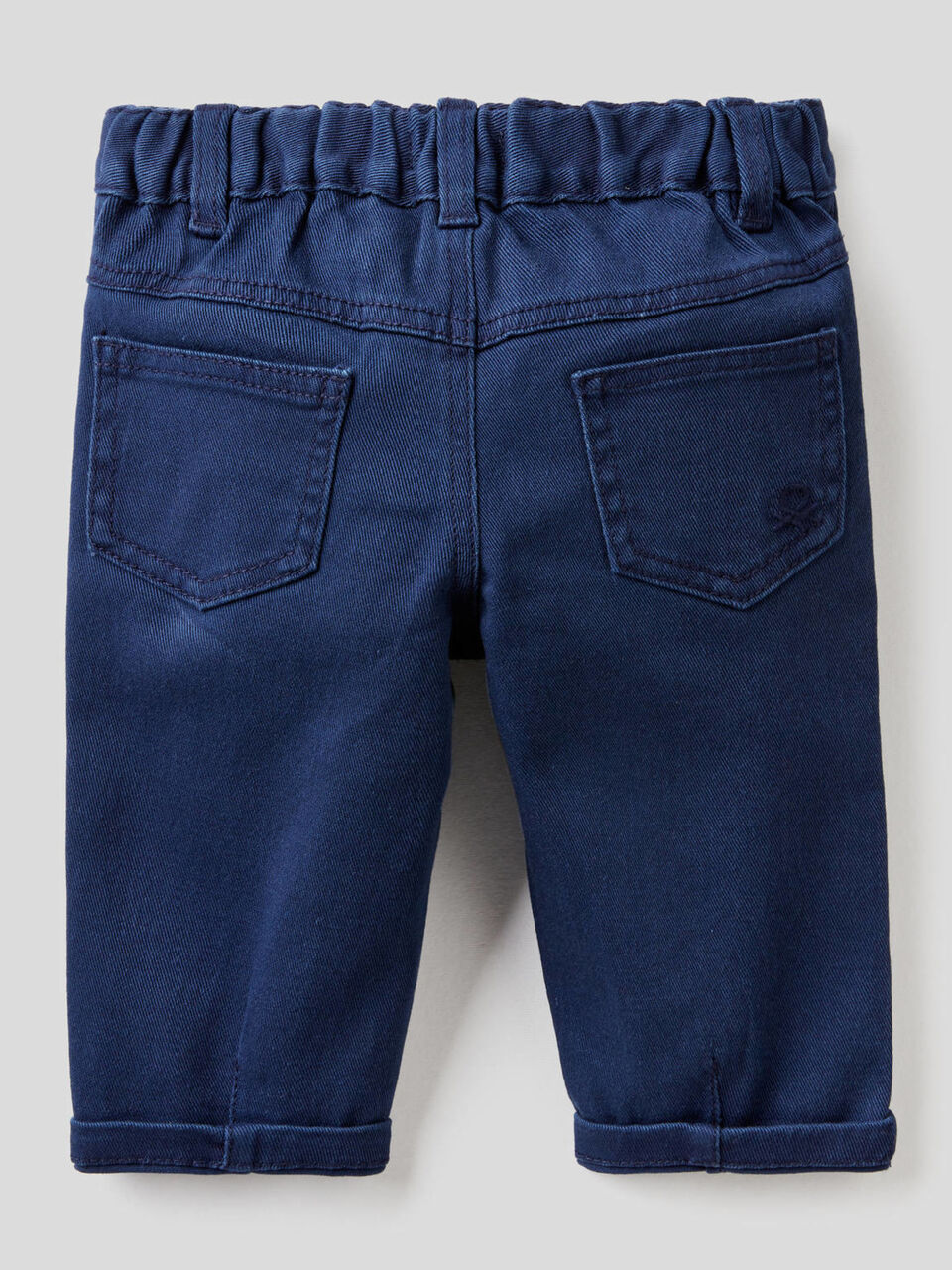 Jeans slouchy en coton stretch image number 2