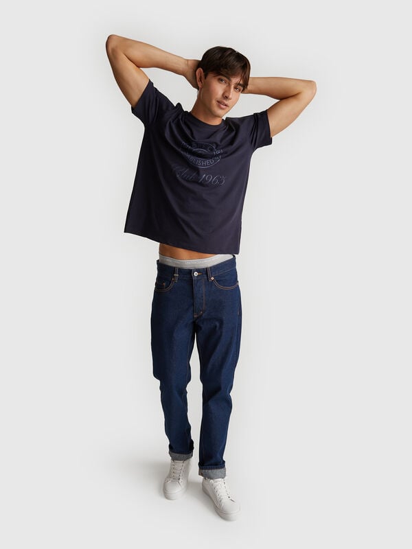 T-shirt en coton avec logo Homme