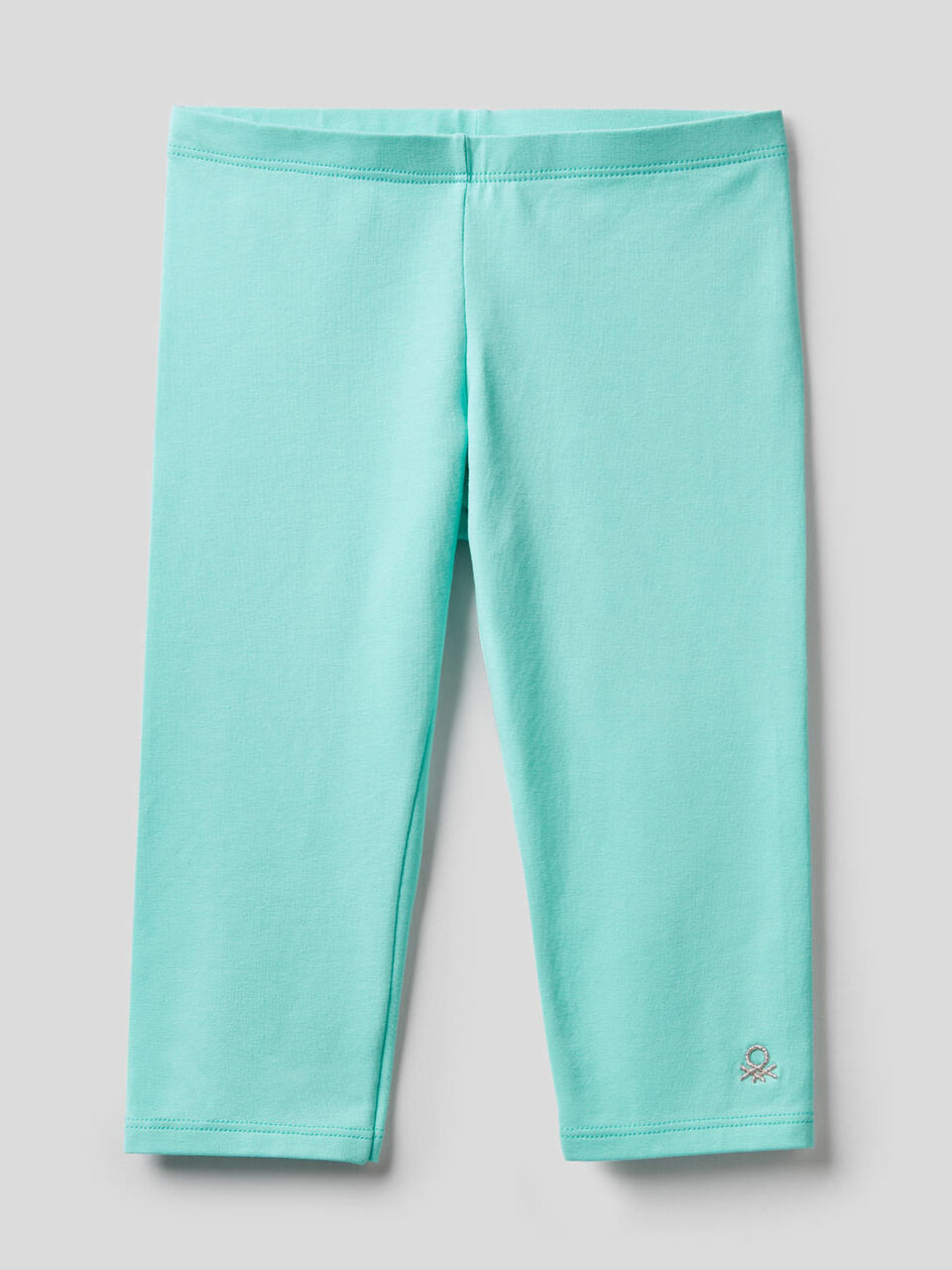 Legging 3/4 en coton stretch image number 1