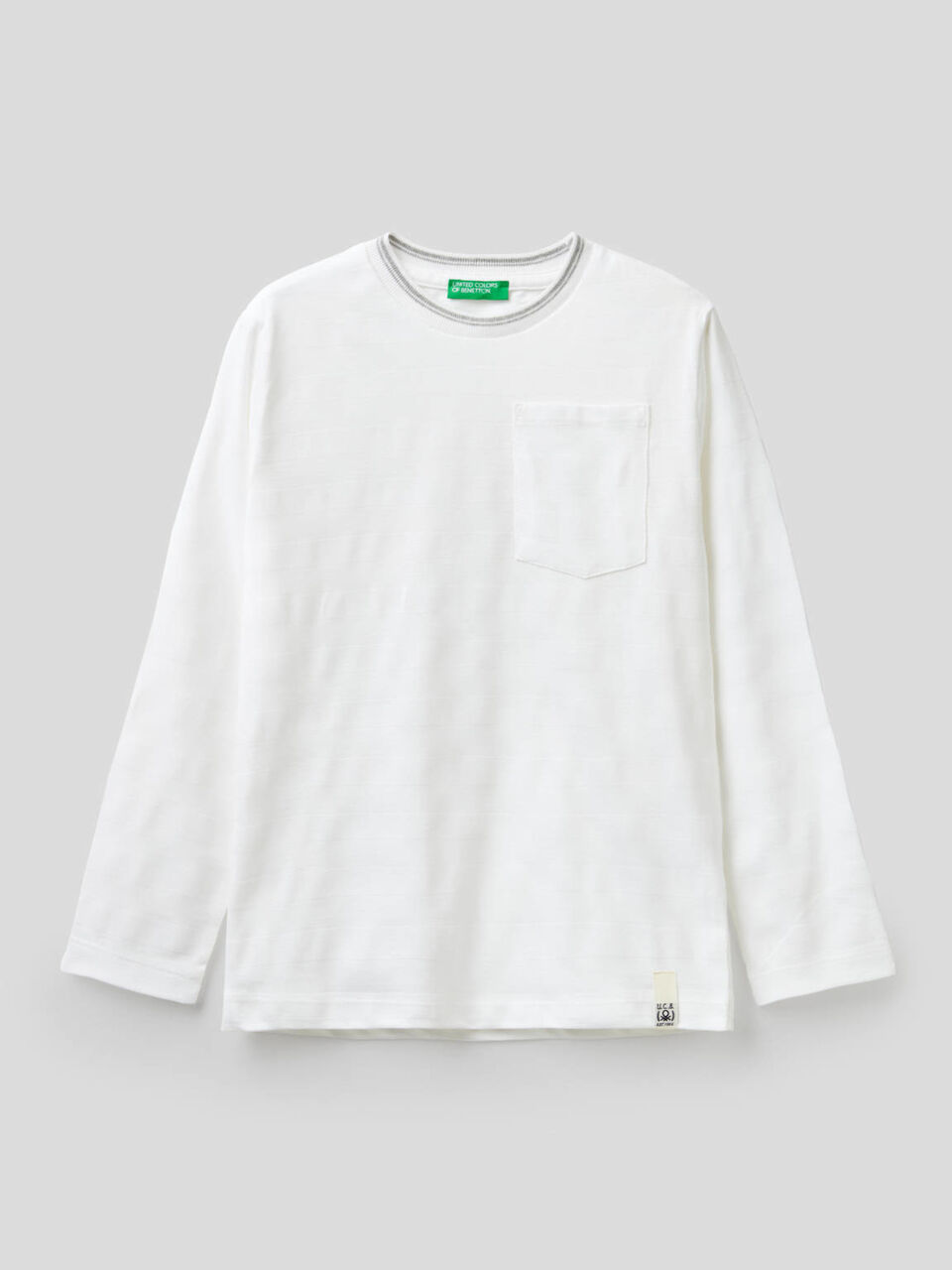 T-shirt manches longues avec pochette image number 1