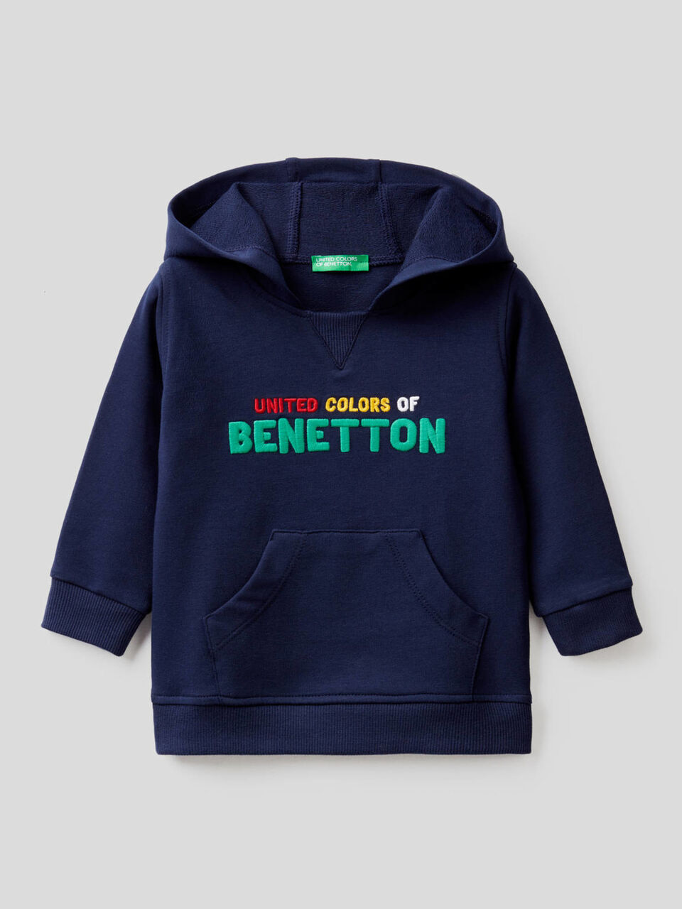 Sweat avec capuche en coton bio stretch image number 1