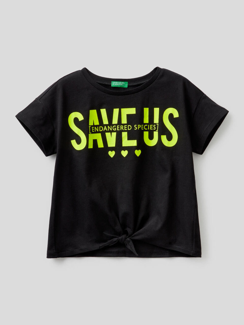 T-shirt avec noeud en bas image number 1