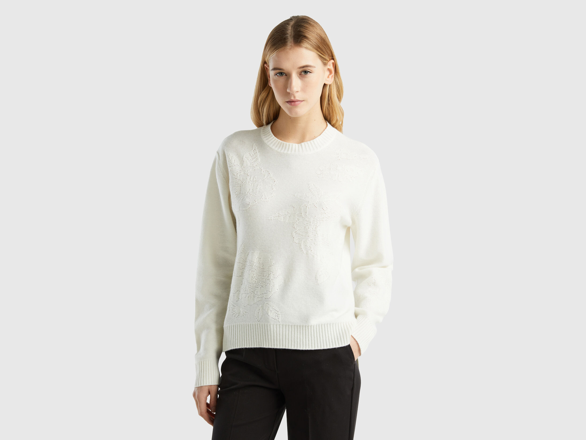 Pull benetton femme clearance