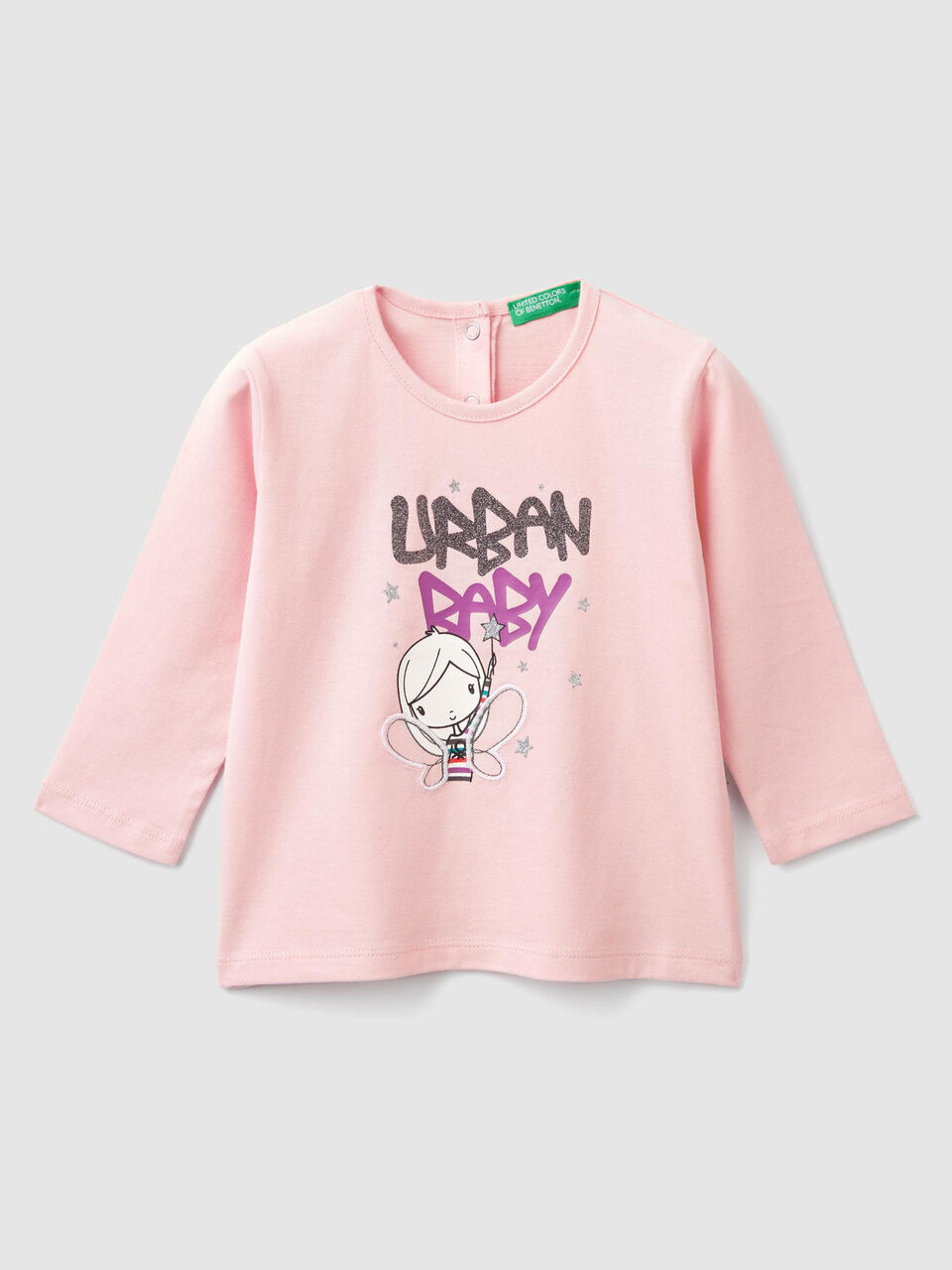 T-shirt avec imprimé et broderie image number 1