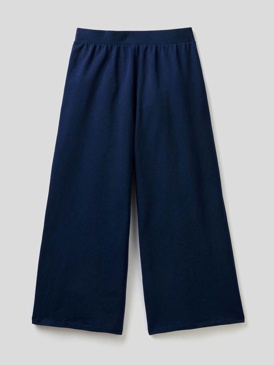 Pantalon palazzo en molleton léger image number 2