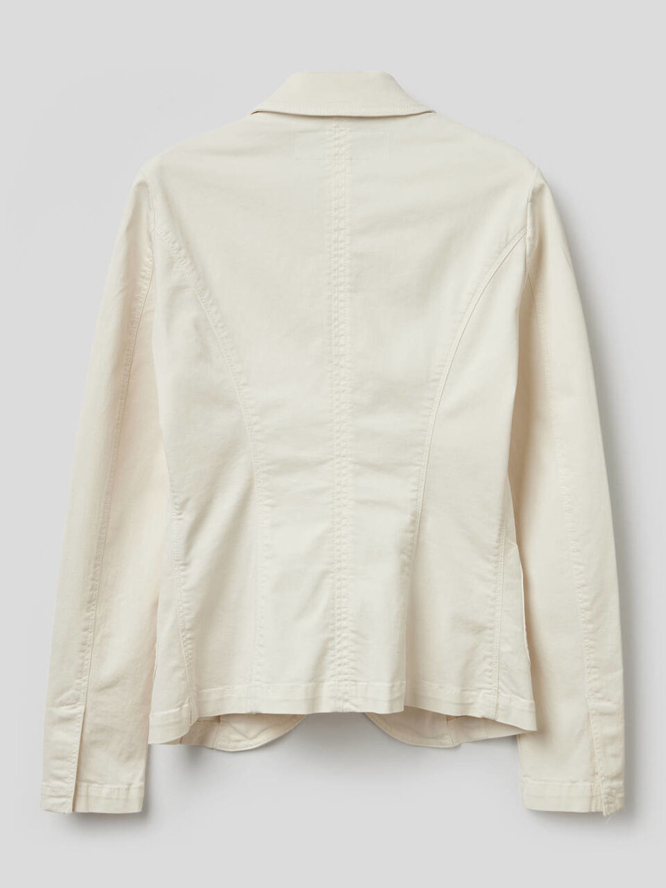 Blazer cintré en coton stretch image number 2