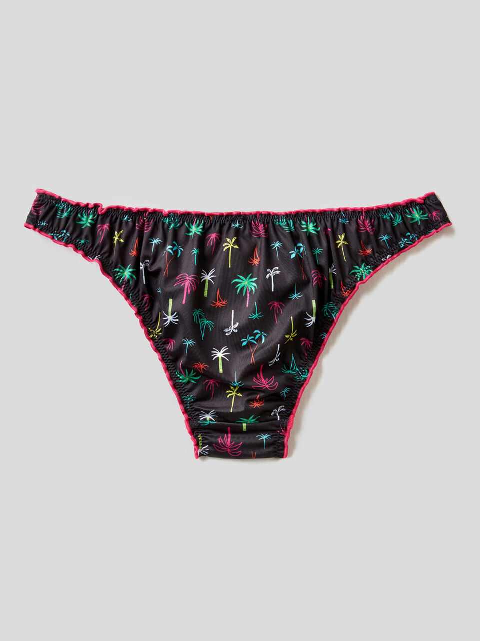 Slip de bain imprimé petits palmiers image number 2